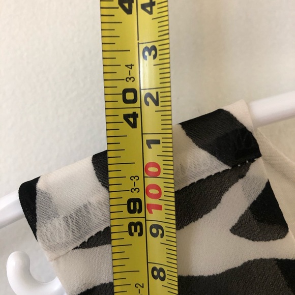 Banana Republic Zebra Animal print dress Spring XS - Picture 4 of 5